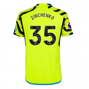 Maillot de foot Arsenal Oleksandr Zinchenko #35 Extérieur 2023-24 Manches Courte